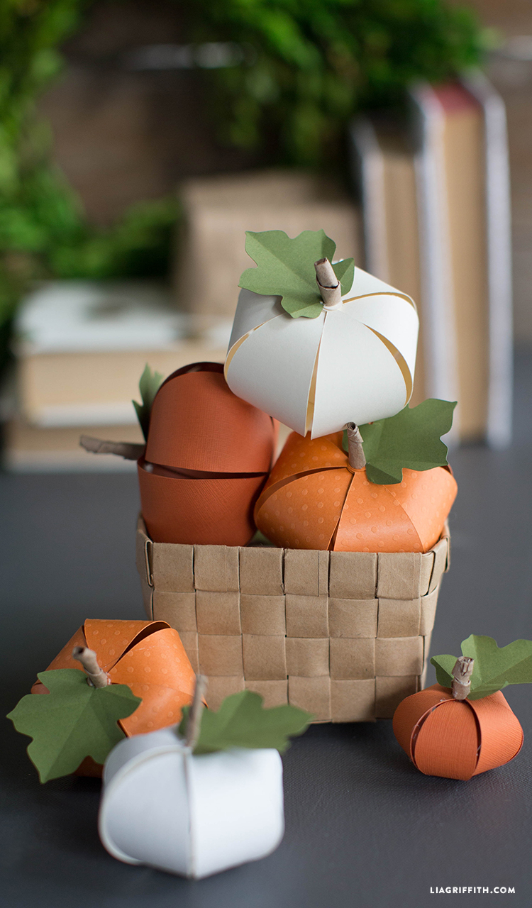 How To Make An Origami Pumpkin Diy Paper Pumpkin Lia Griffith