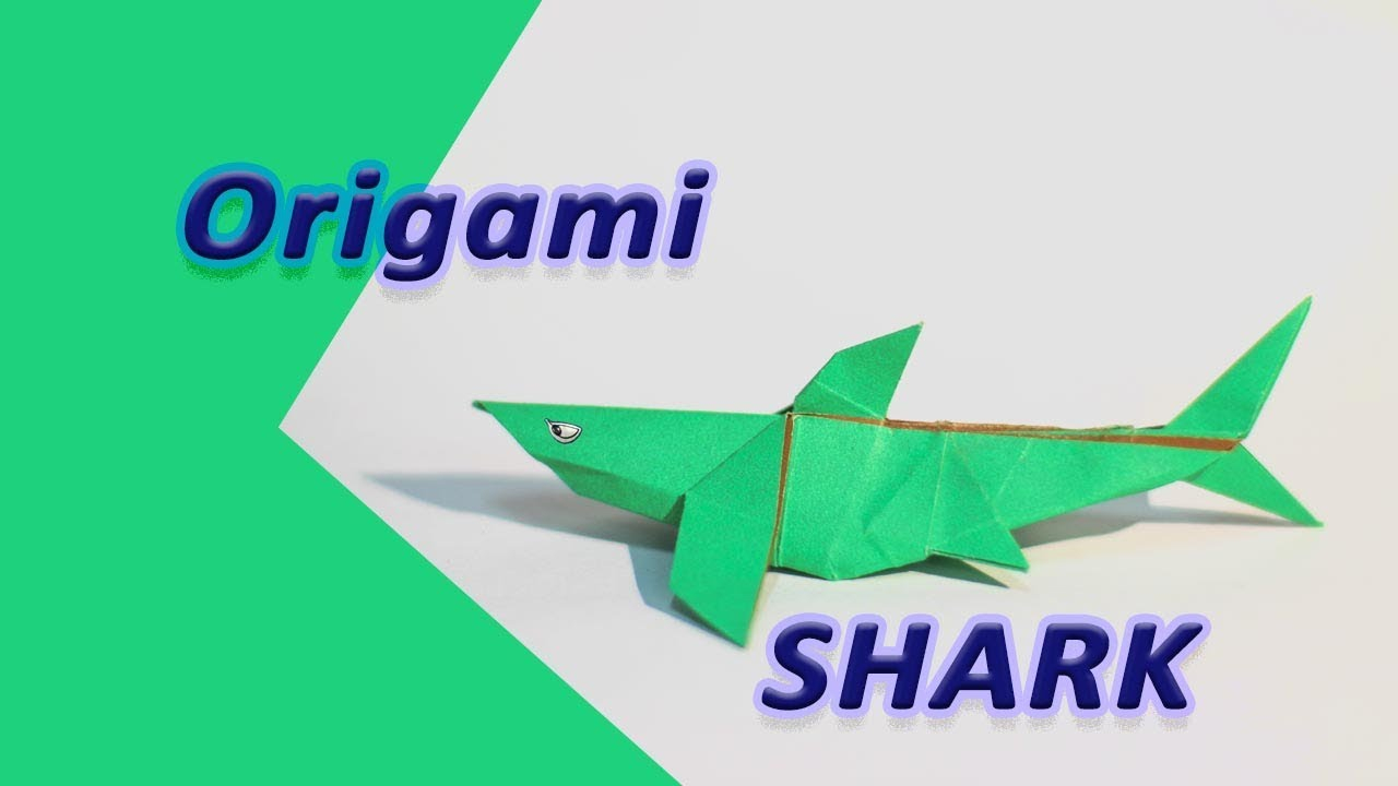How To Make An Origami Shark How To Fold Origami Shark