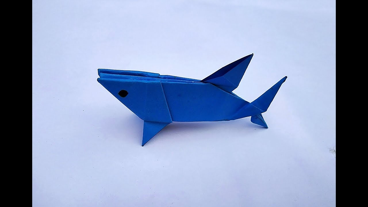 How To Make An Origami Shark How To Make Paper Shark Origami Shark Technokriart