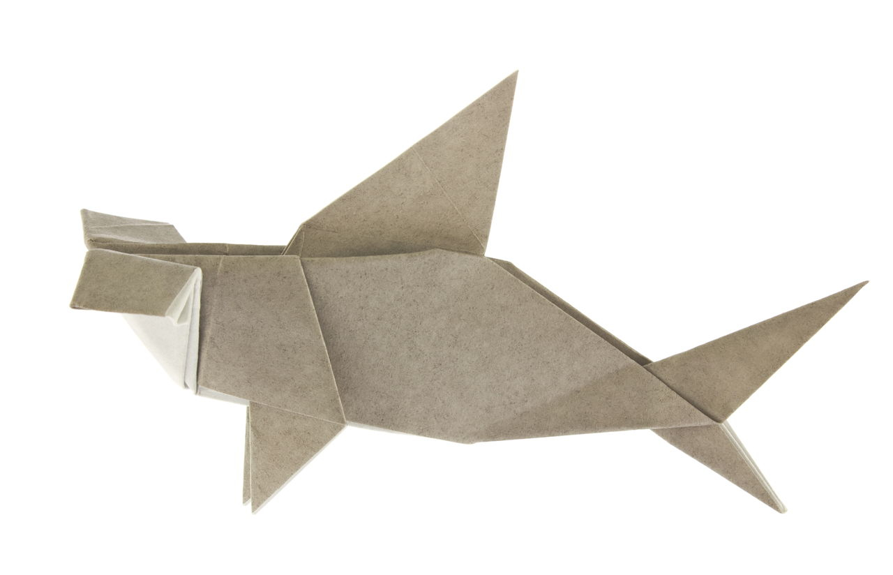 How To Make An Origami Shark Origami Craft For Kids With Easy To Follow Instructions