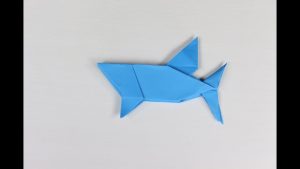 How To Make An Origami Shark Origami Shark How To Make A Paper Origami Shark Cool Origami Shark