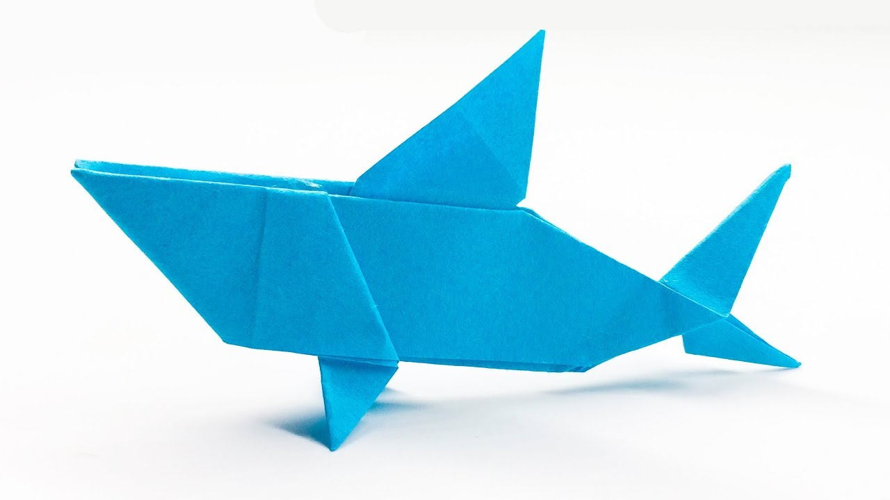 How To Make An Origami Shark Origami Shark How To Make Shark Step Step