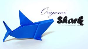 How To Make An Origami Shark Origami Shark How To Make Shark With Paper Ba Shark For Kid Origami Shark Tutorial Paper Work