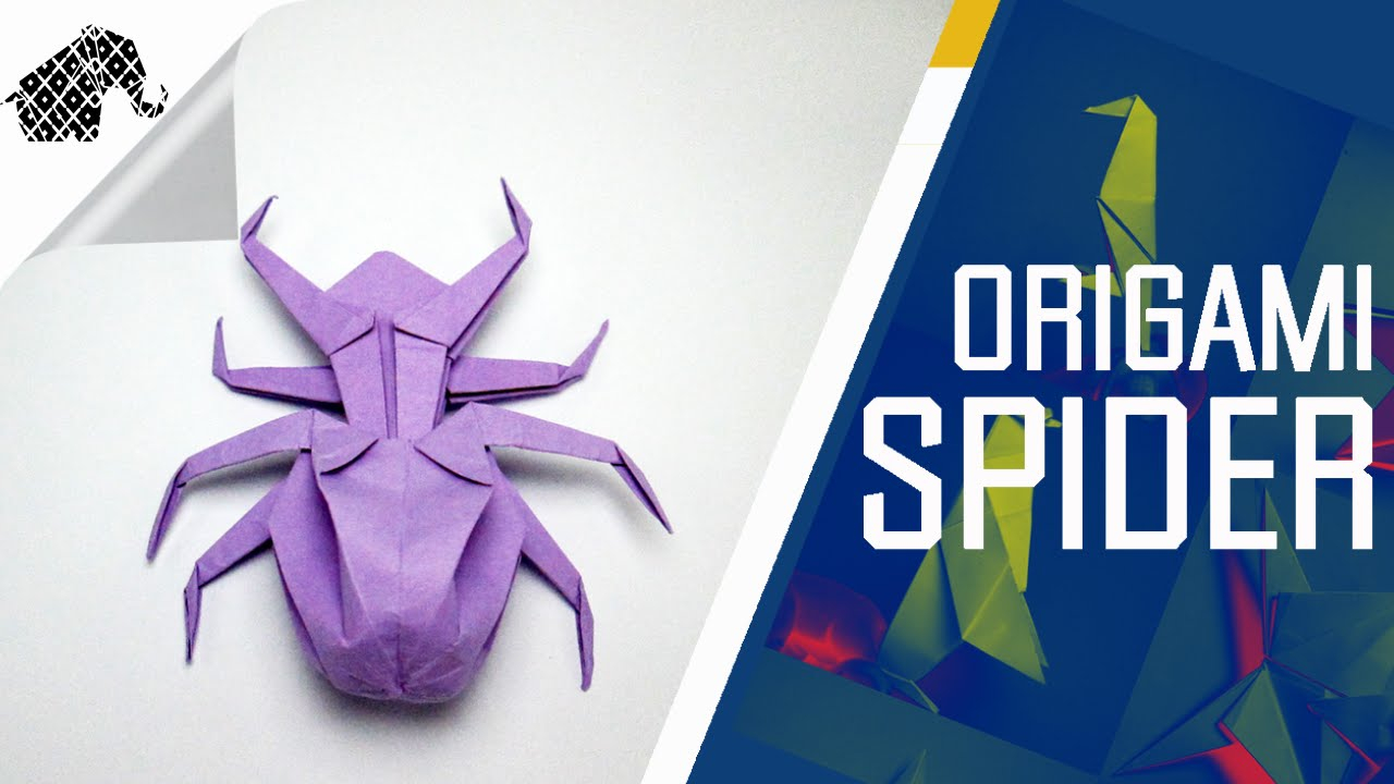 How To Make An Origami Spider Origami How To Make An Origami Spider