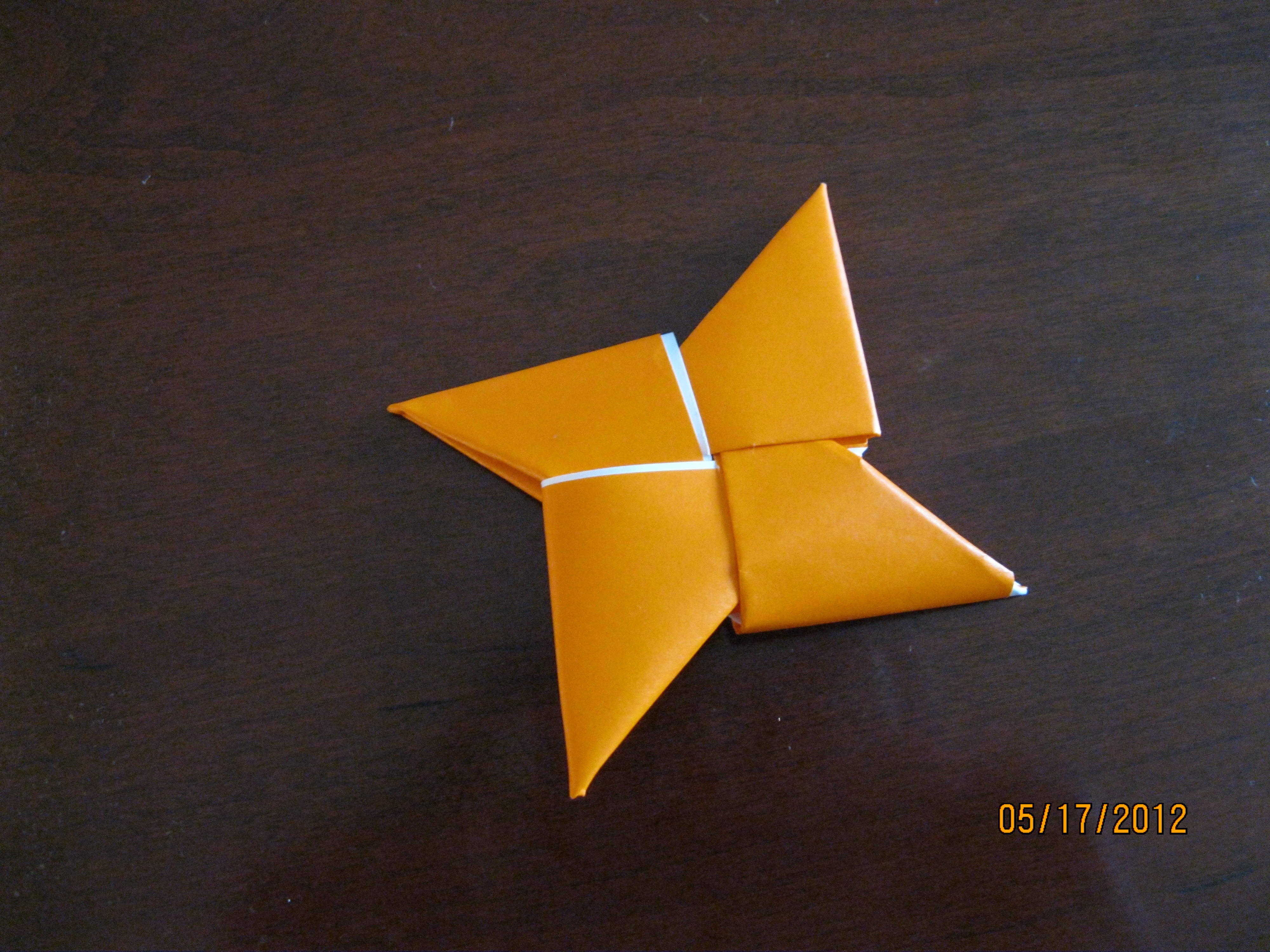 How To Make An Origami Star How To Make An Origami Ninja Star 5 Steps