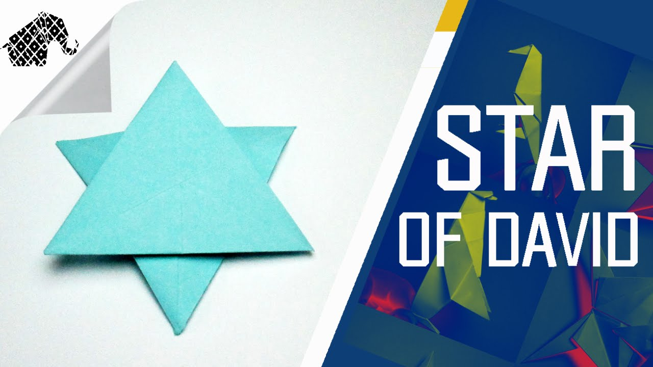 How To Make An Origami Star Of David Origami How To Make An Origami Star Of David