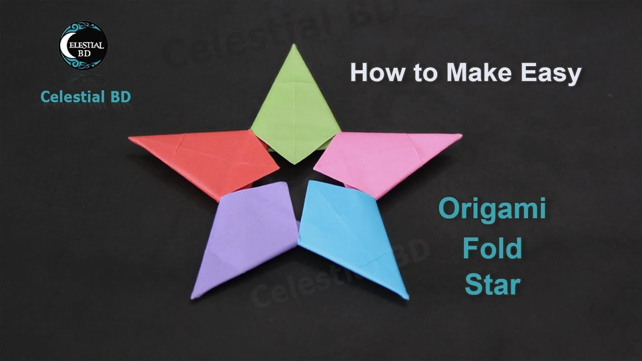 How To Make An Origami Star Origami Star How To Make Origami Star Paper Star Origami
