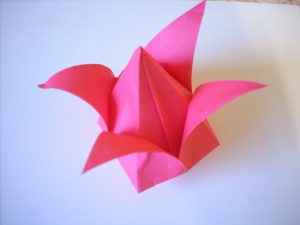 How To Make An Origami Tulip Origami Tulip An Origami Tulip Origami On Cut Out Keep