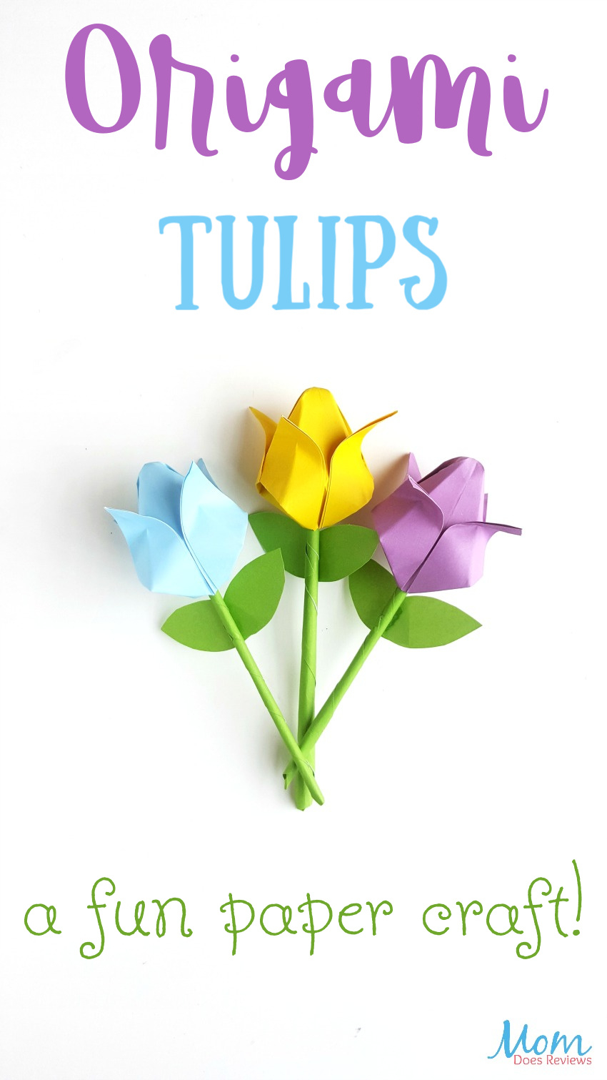 How To Make An Origami Tulip Origami Tulips A Fun Paper Craft