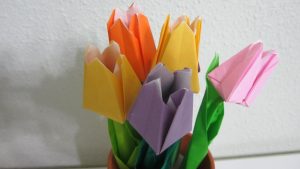 How To Make An Origami Tulip Tutorial How To Make Origami Tulip