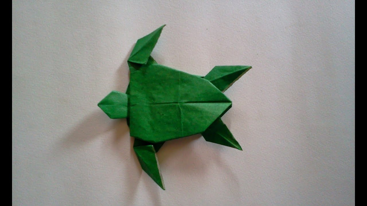 How To Make An Origami Turtle Step By Step How To Make Origami Turtle