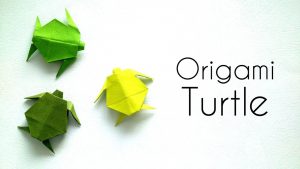How To Make An Origami Turtle Step By Step Origami Animals Tutorial Origami Turtle