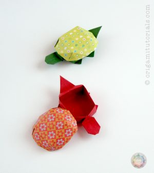 How To Make An Origami Turtle Step By Step Origami Tortoise Box Origami Tutorials