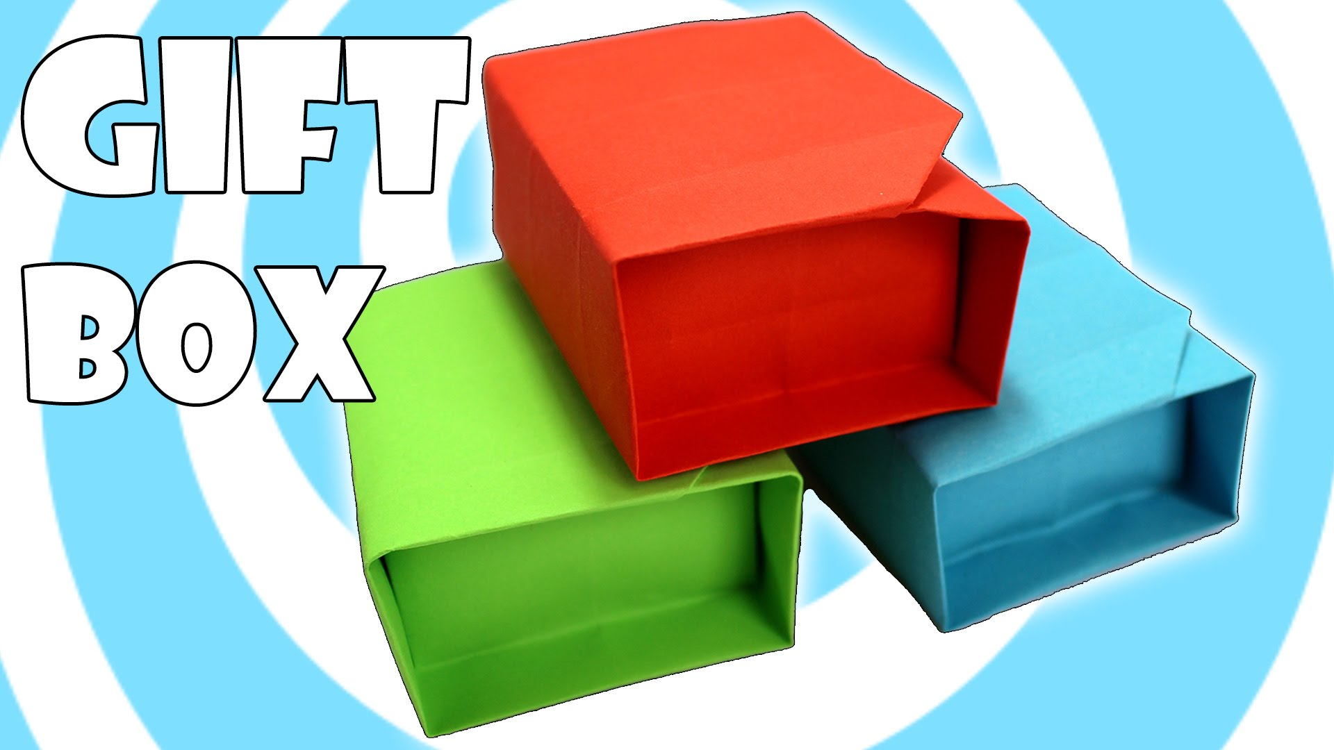 How To Make Easy Origami Box Origami Gift Box Easy Gift Ideas