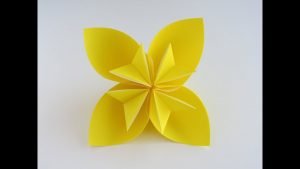 How To Make Easy Origami Flowers Easy Origami Kusudama Flower