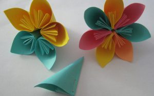 How To Make Easy Origami Flowers Tutorialorigami Flowers Learn 2 Origami Origami Easy Origami
