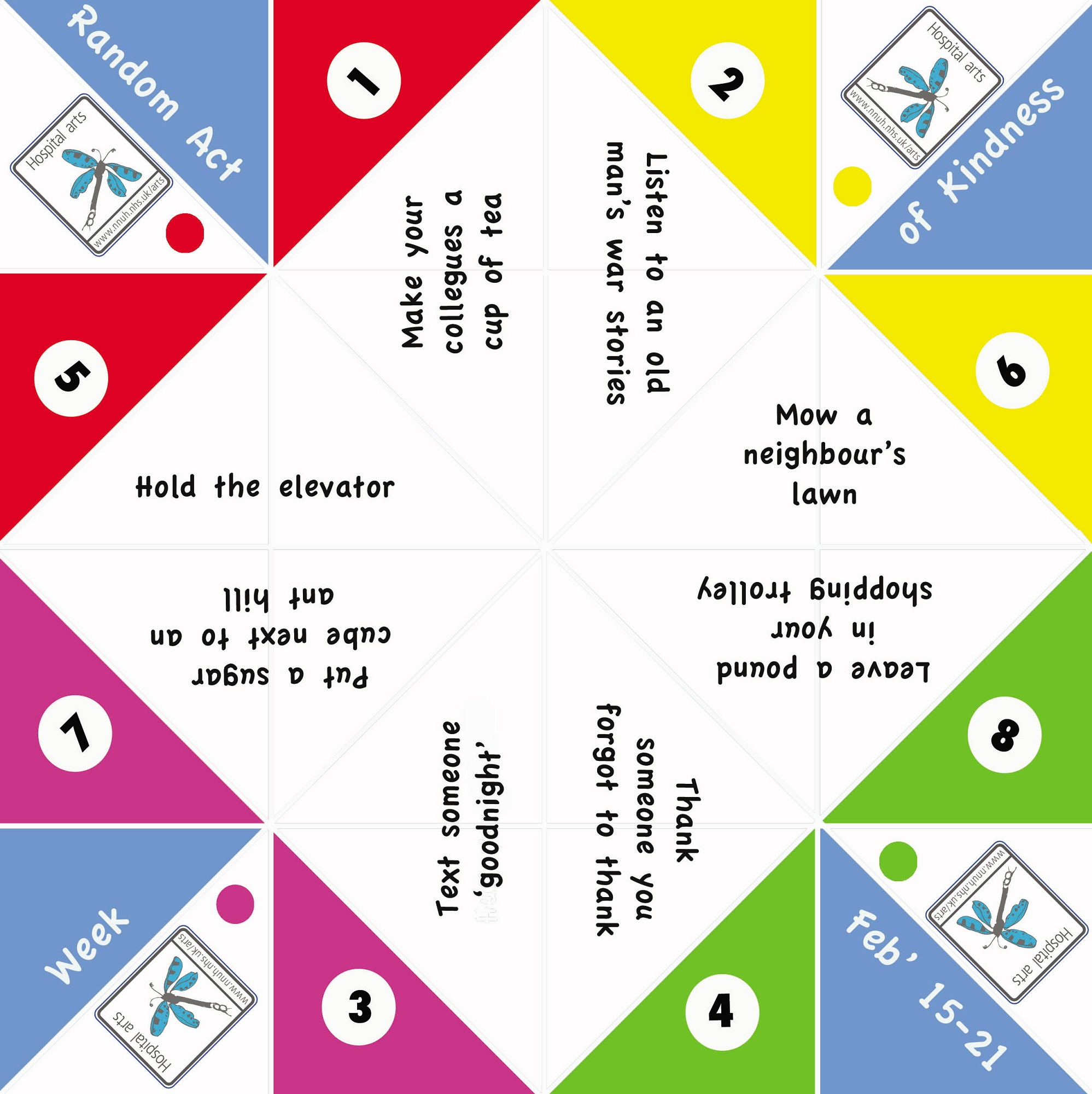 How To Make Fortune Teller Origami Fortune Teller Paper Game Activity Shelter