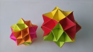 How To Make Origami Ball Origami Toys How To Make An Origami Spike Ball Step Step