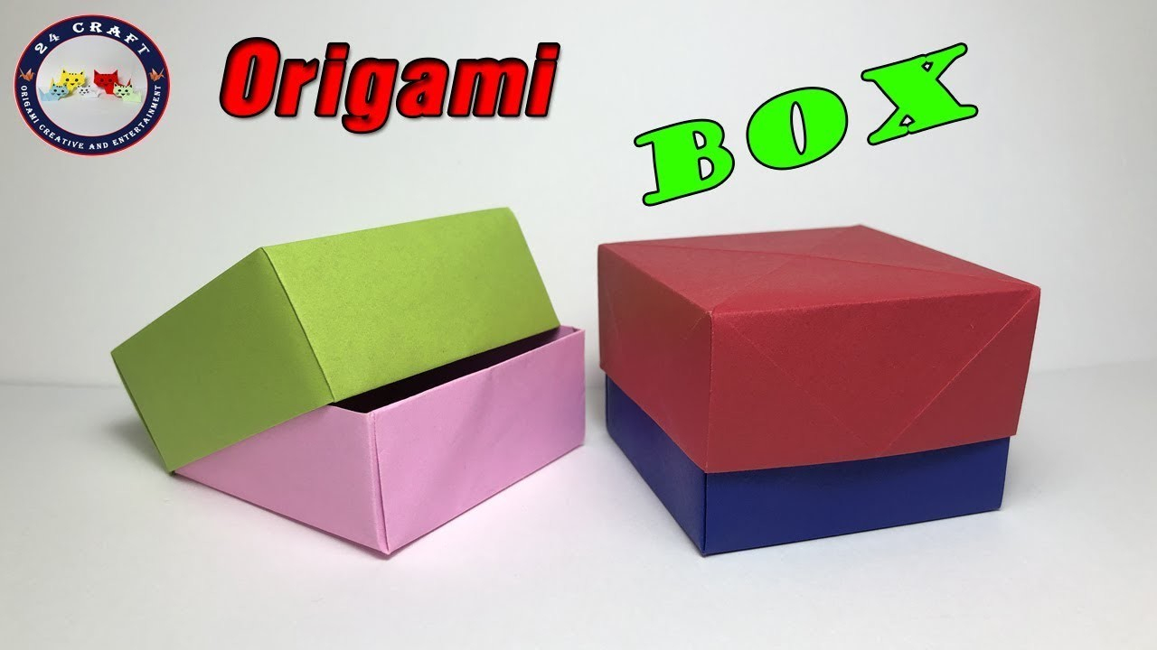 How To Make Origami Box Easy Origami Box Easy How To Make Origami Box Paper Origami For Kids