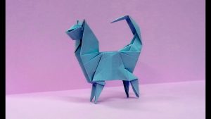 How To Make Origami Cat How To Make An Origami Cat