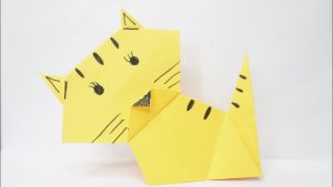 How To Make Origami Cat How To Make Origami Cat Easy Origami Animals Paper Cat Craft