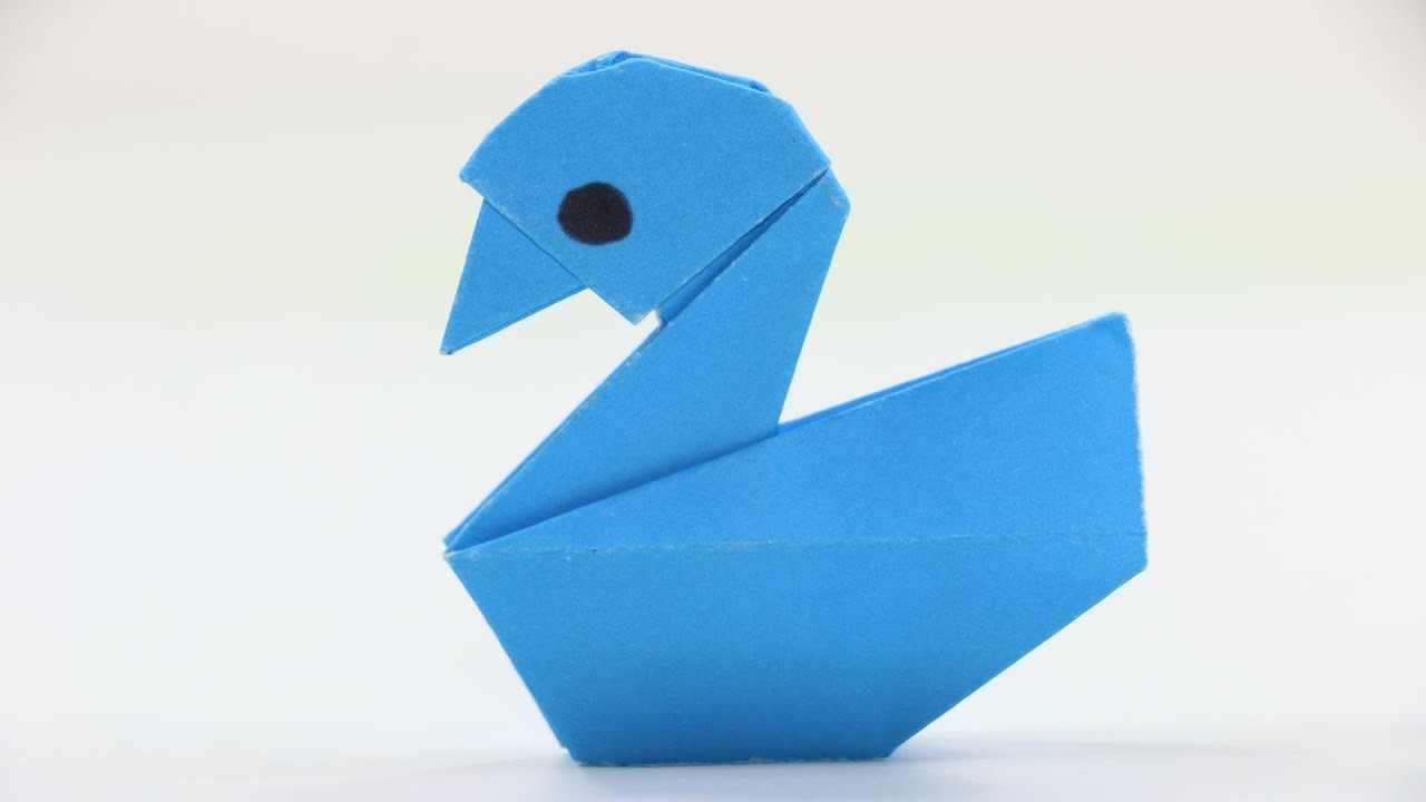 How To Make Origami Duck How To Make A Paper Duck Easy Origami Duck Tutorial For Beginners Origami Duckling Ba Duck