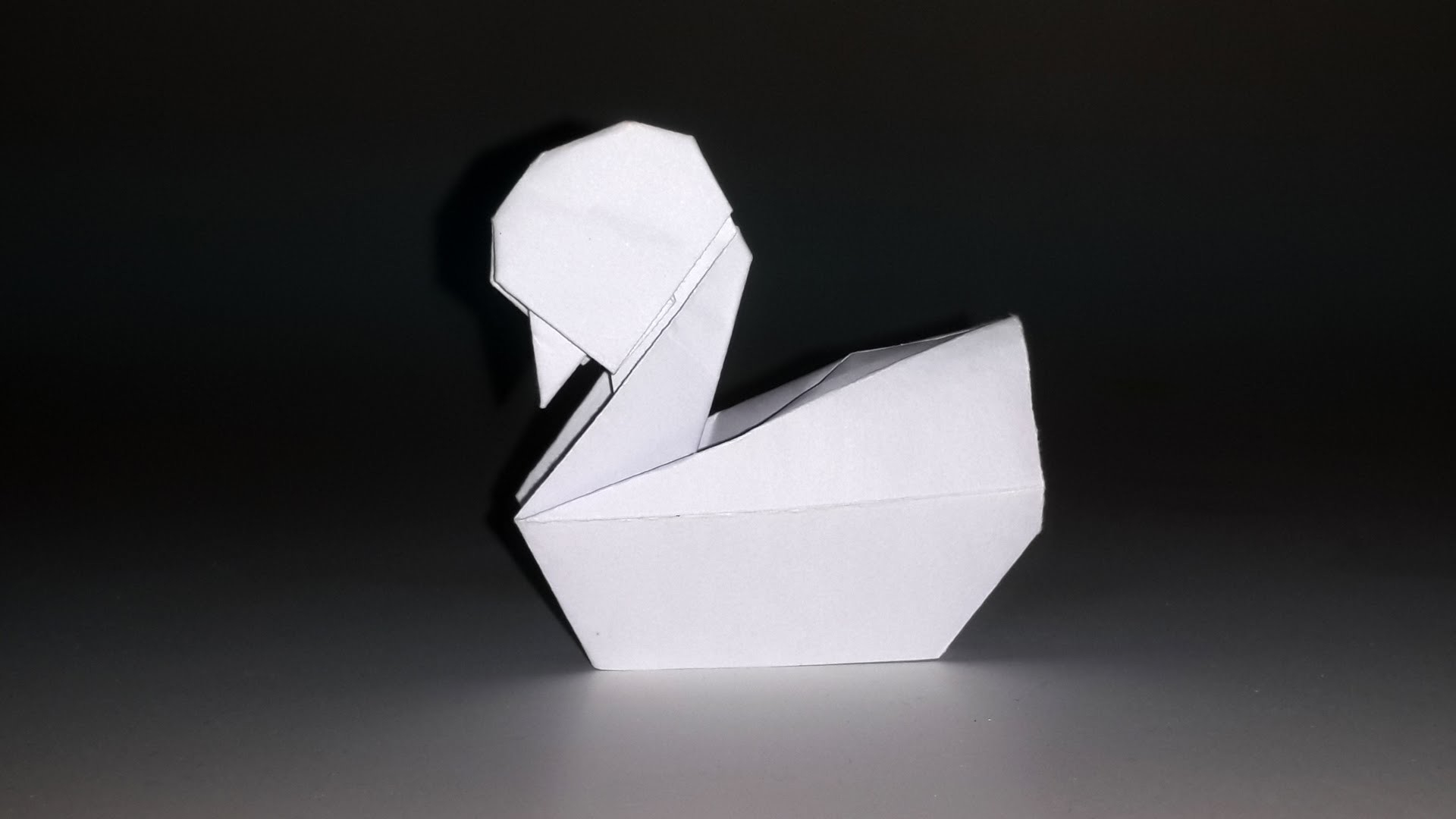 How To Make Origami Duck How To Make A Simple Origami Duck