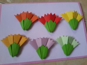 How To Make Origami Flower How To Make Easy Origami Flowers For Greetings Card Decoration