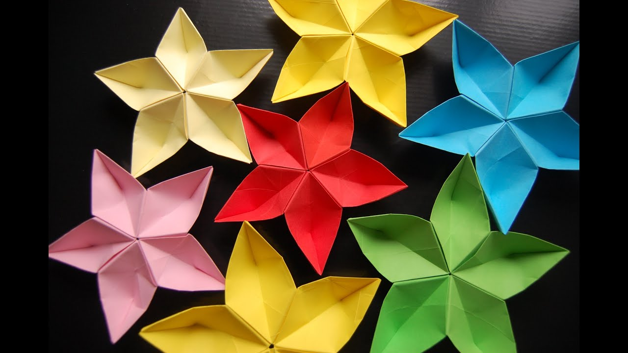 How To Make Origami Flower Origami Flower