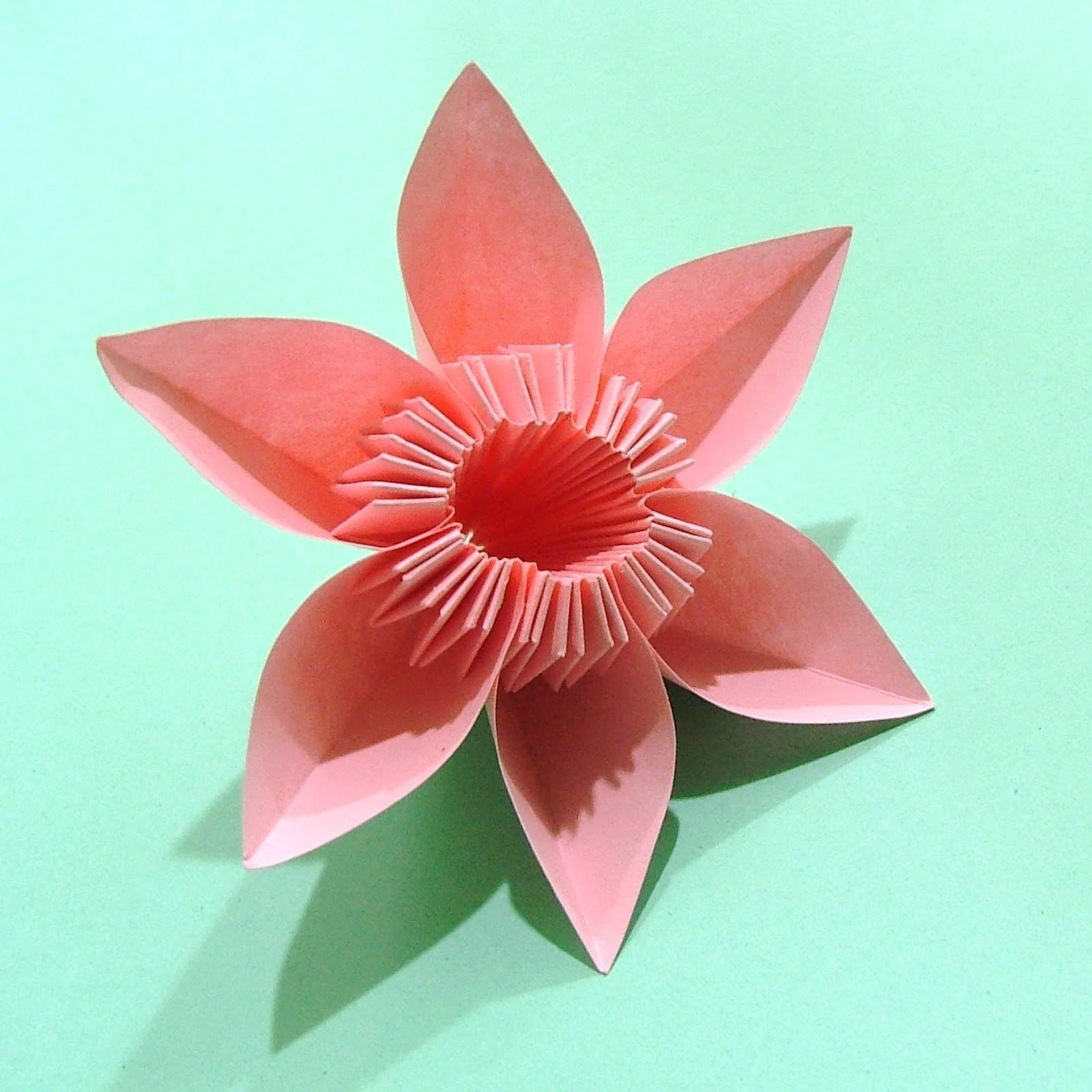 How To Make Origami Flower Origami Make Origami Flowers Simple Origami Flower Easy 2d Origami