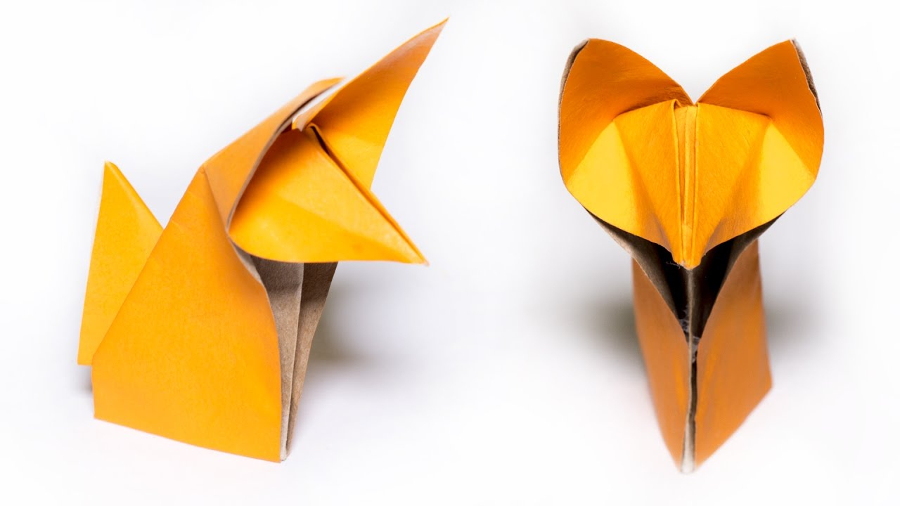 How To Make Origami Fox Origami Fox How To Make A Cute Fox