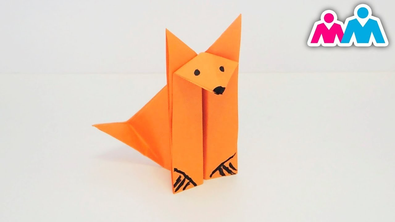 How To Make Origami Fox Origami Make A Fox Out Of Paper
