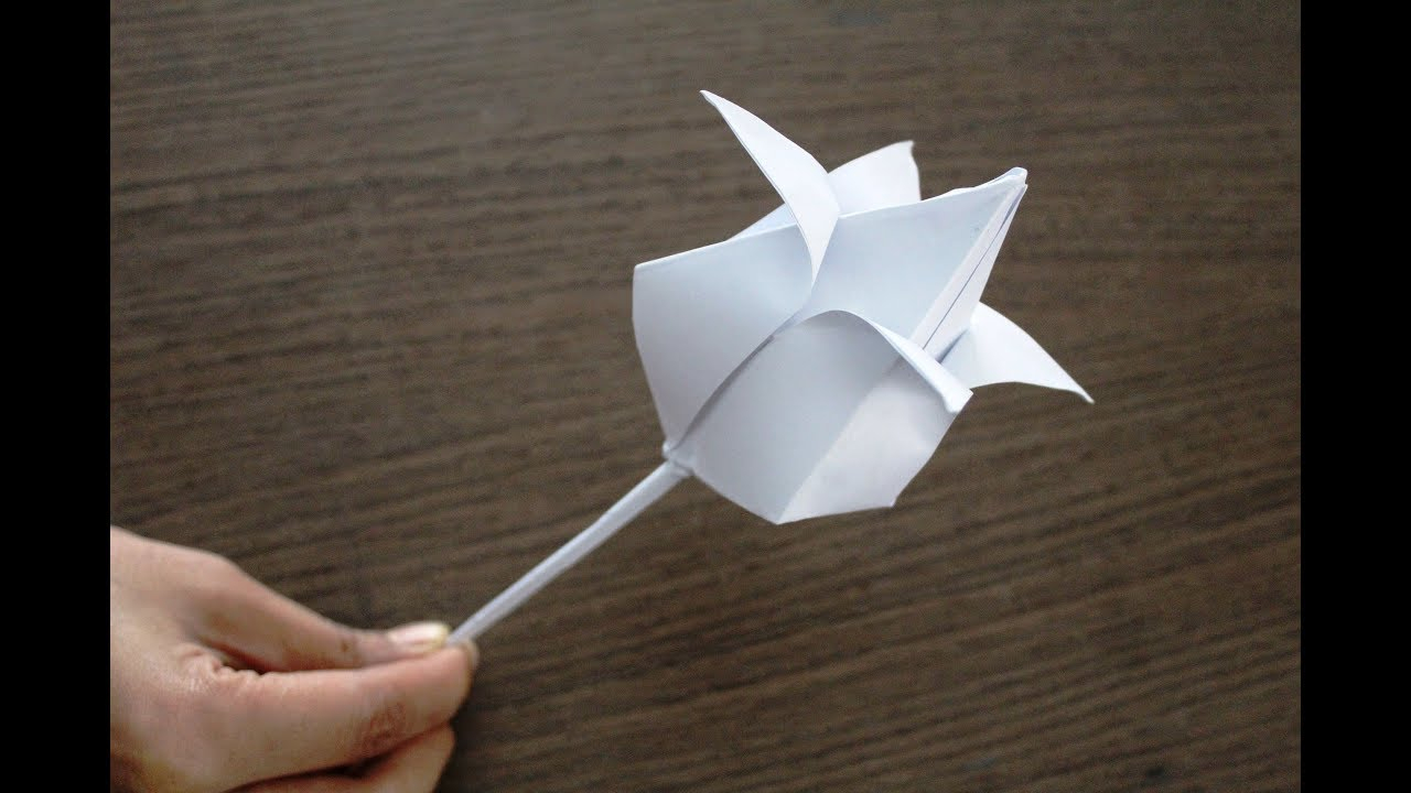 How To Make Origami Lotus Flower Video Diy How To Make Paper Flowers Origami Lotus Flower Paper Lotus Flower