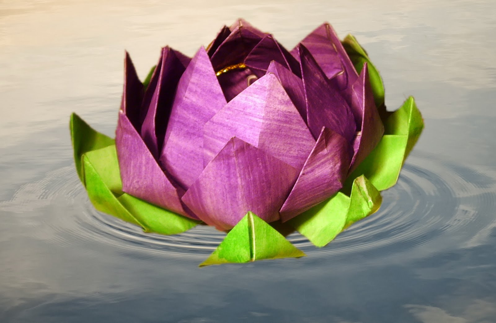 How To Make Origami Lotus Flower Video Origami Lotus Flower Video Tutorial