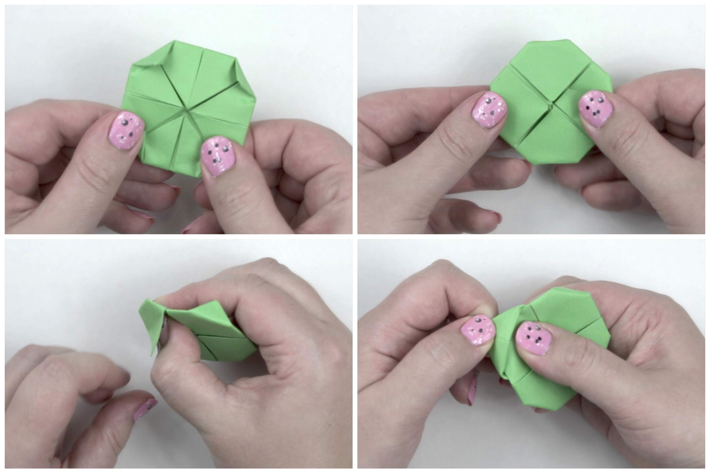How To Make Origami Lotus Flower Video Origami Lotus Leaf Tutorial