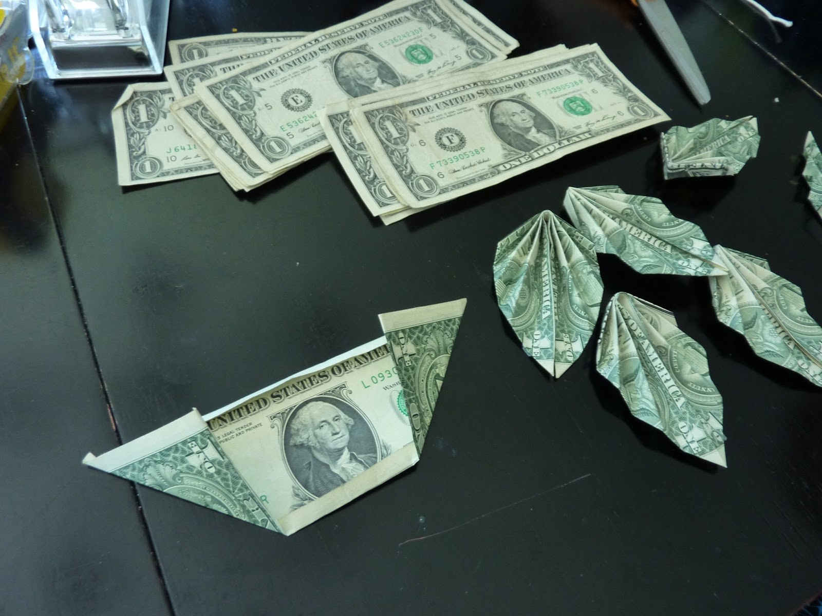 How To Make Origami Money Lei Artful Play How To A Make Money Lei