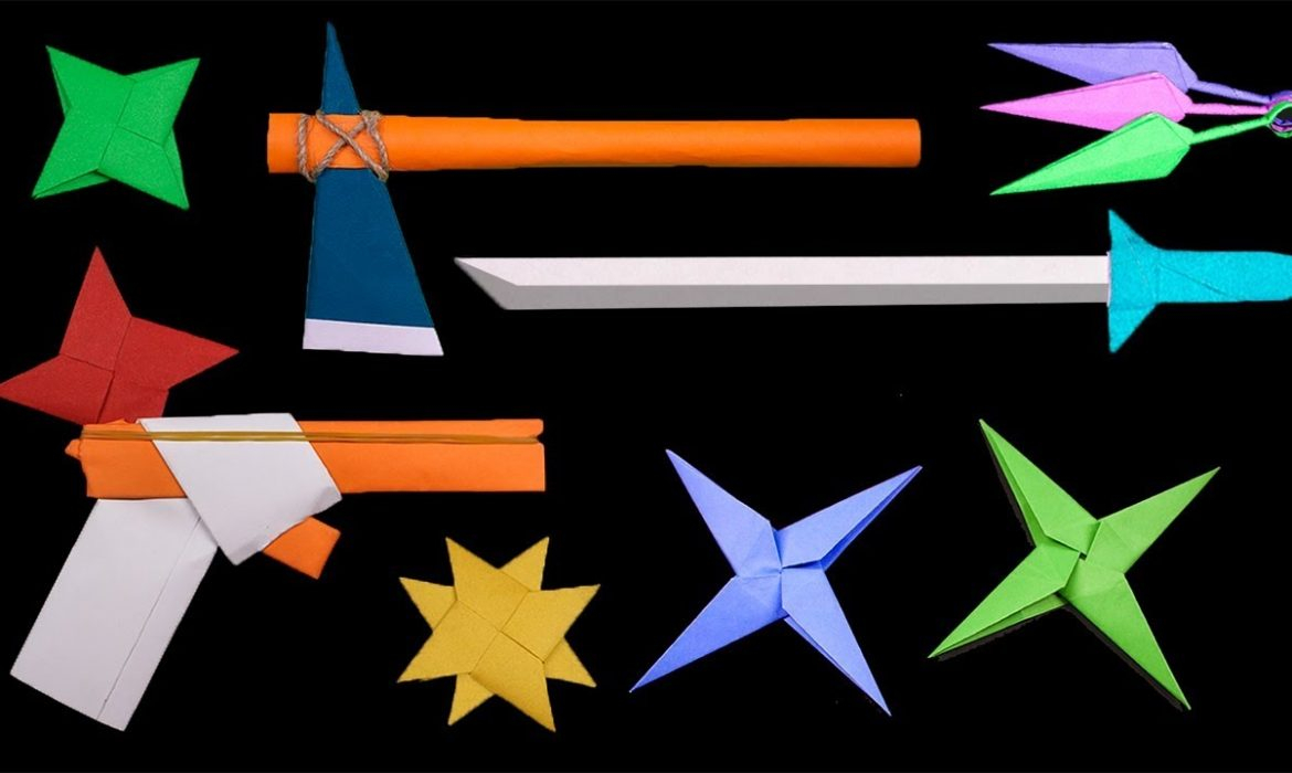 How To Make Origami Ninja Star 06 Easy Origami Ninja Starswordknife Archives Ultimate Ninja Swords