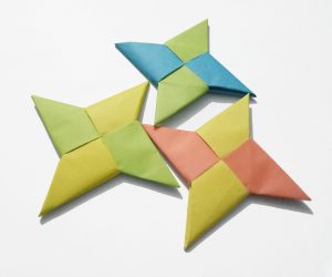 How To Make Origami Ninja Star Paper Ninja Star Shuriken Easy Origami Ninja Star How To Make