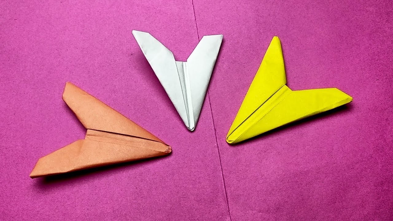 How To Make Origami Ninja Weapons How To Make A Paper Arrowhead Origami Ninja Weapons Easy Paper