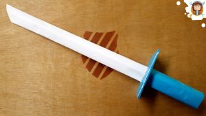 How To Make Origami Ninja Weapons How To Make A Paper Sword Tutorial