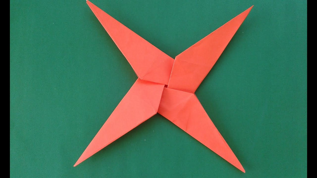 How To Make Origami Ninja Weapons Origami Ninja