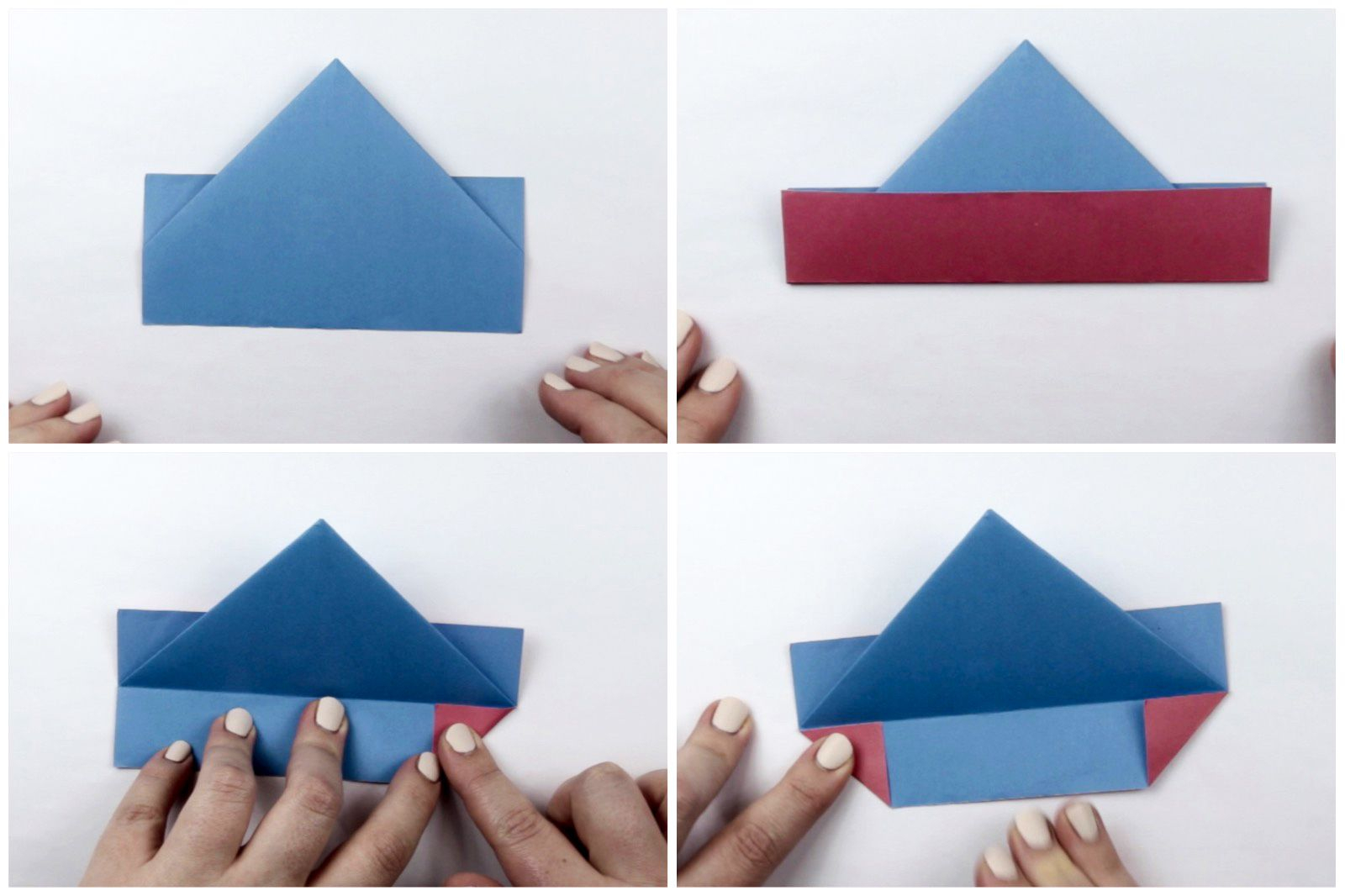 How To Make Origami Paper Boat How To Make An Easy Origami Boat