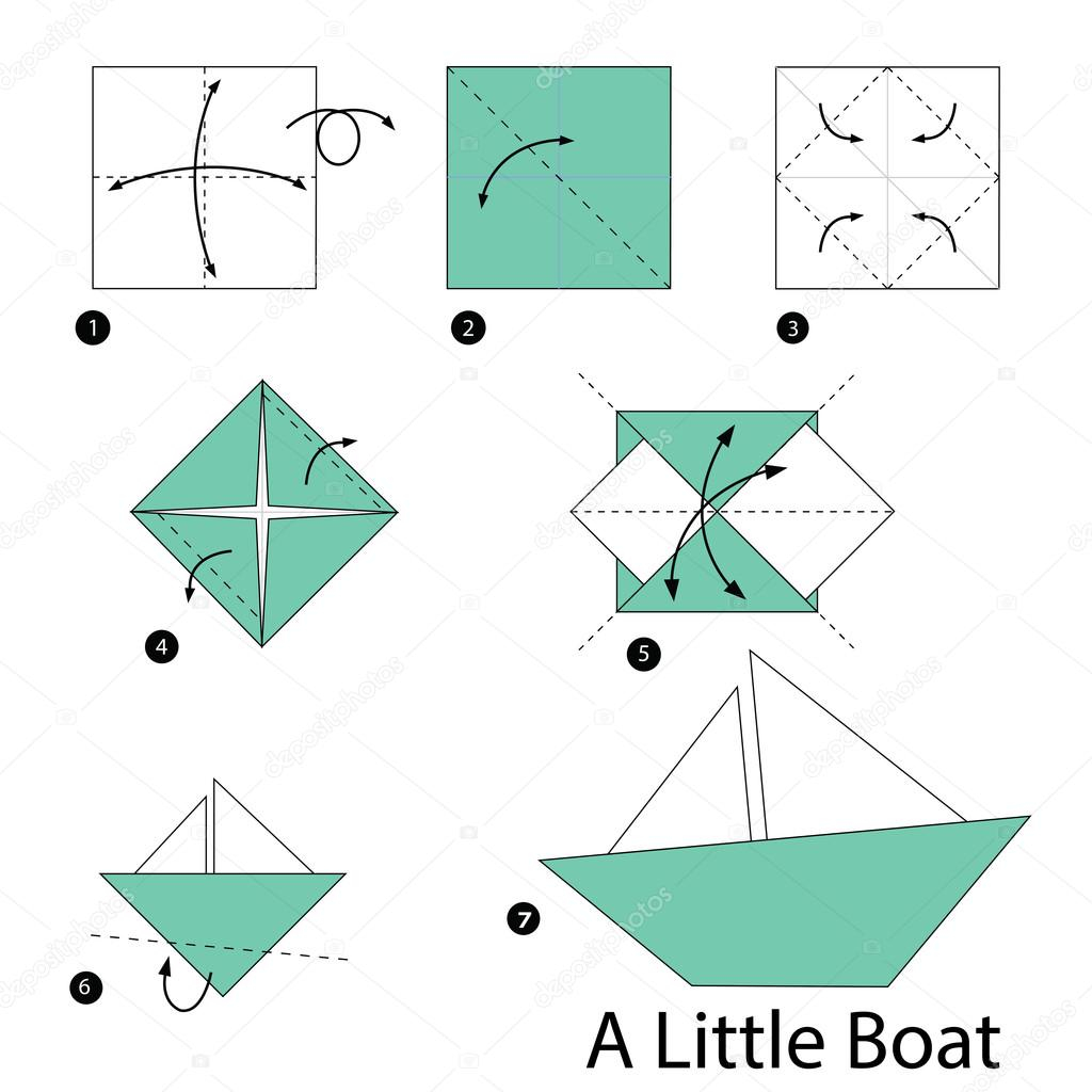 How To Make Origami Paper Boat How To Make Paper Boat Step Step Step Step Instructions How
