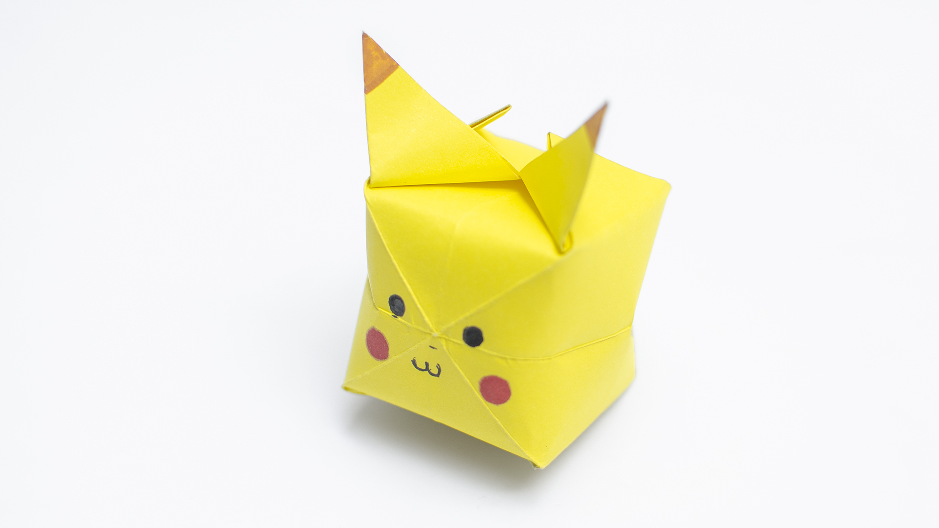 How To Make Origami Pokemon Easy How To Make An Origami Pikachu With Pictures Wikihow