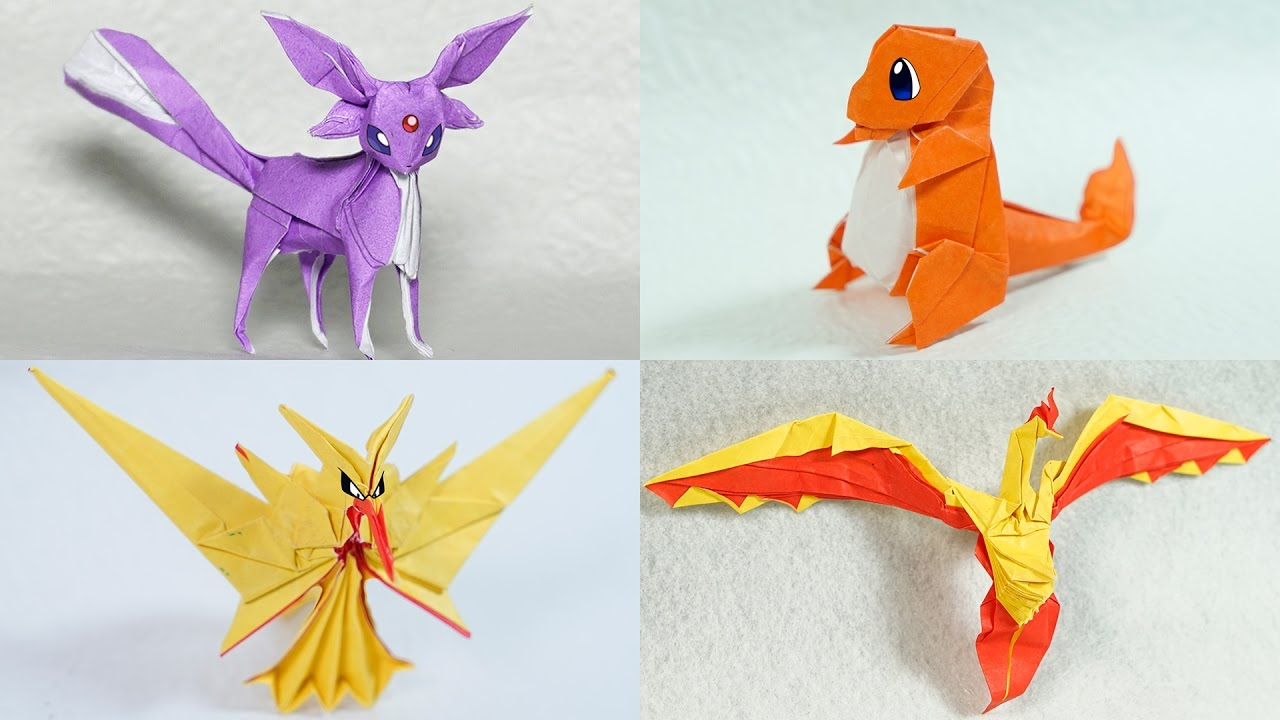 How To Make Origami Pokemon Easy The Best Origami Pokemon Pokegami Henry Pham