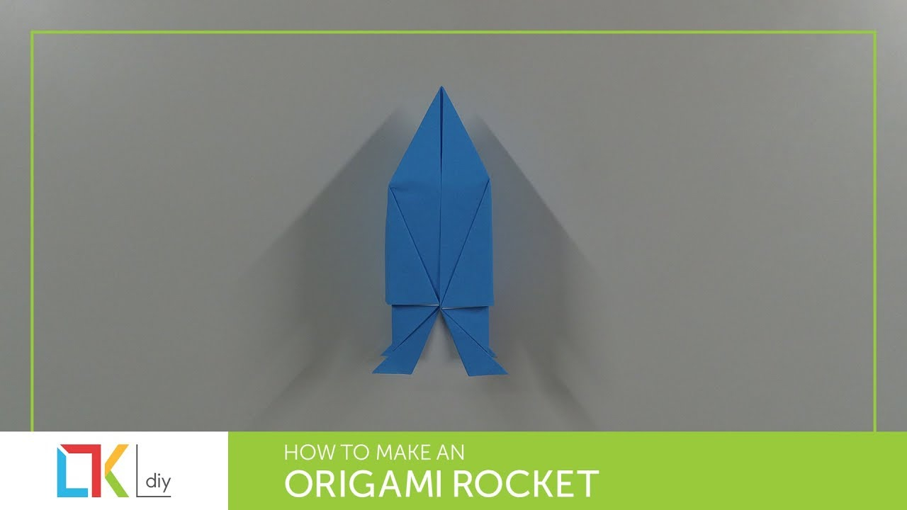 How To Make Origami Rocket Origami Toys 45 How To Make An Origami Rocket I
