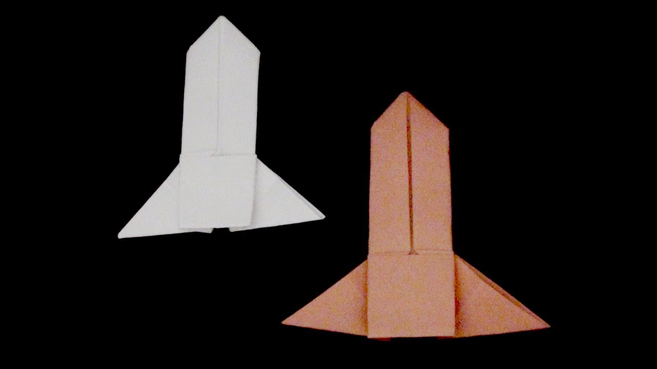 How To Make Origami Rocket Paper Rocket For Kids How To Make Paper Origami For Kids And Everyone