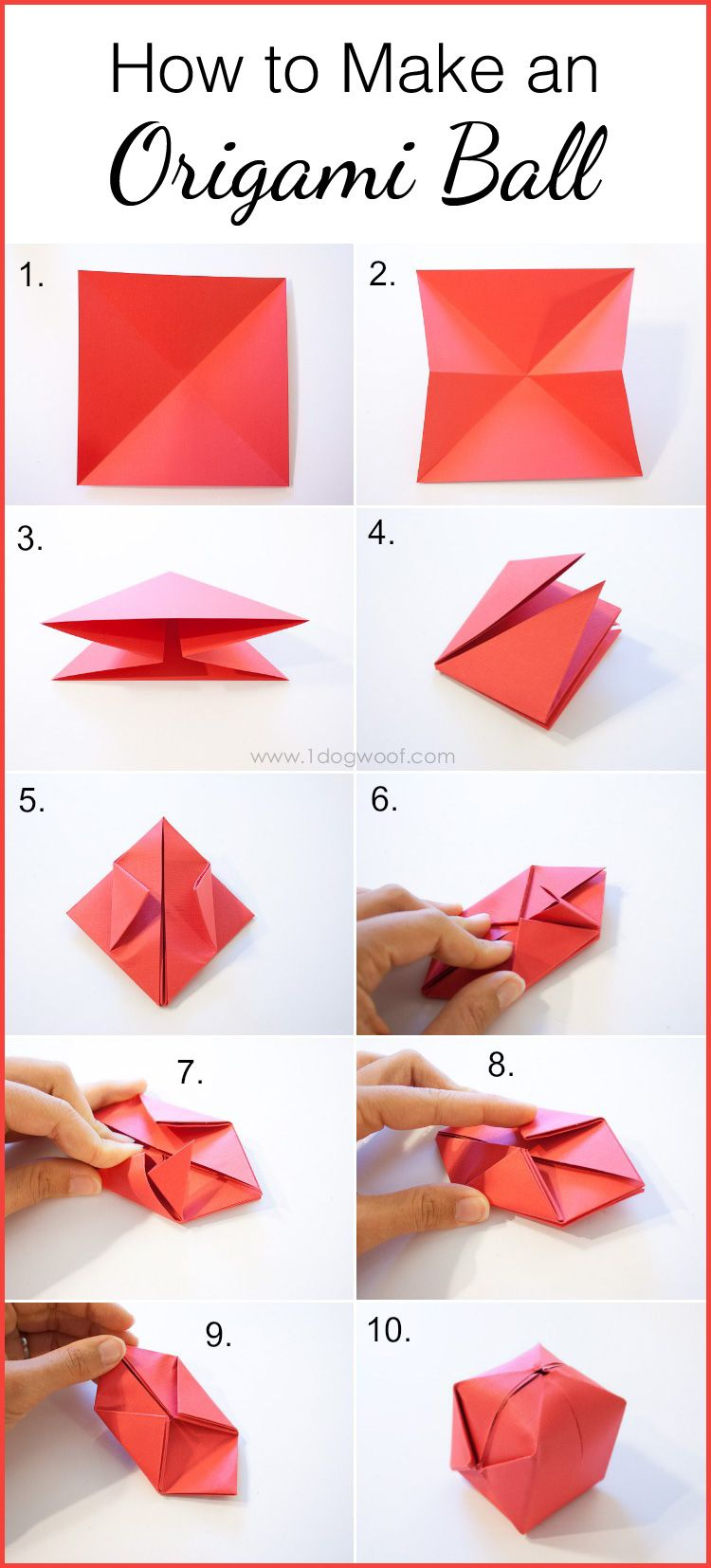 How To Make Origami Soccer Ball Ball Craft Lessons