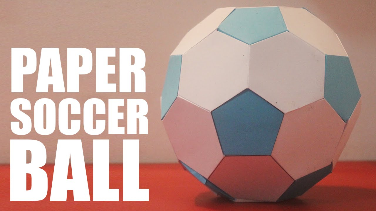 How To Make Origami Soccer Ball How To Make A Paper Soccer Ball