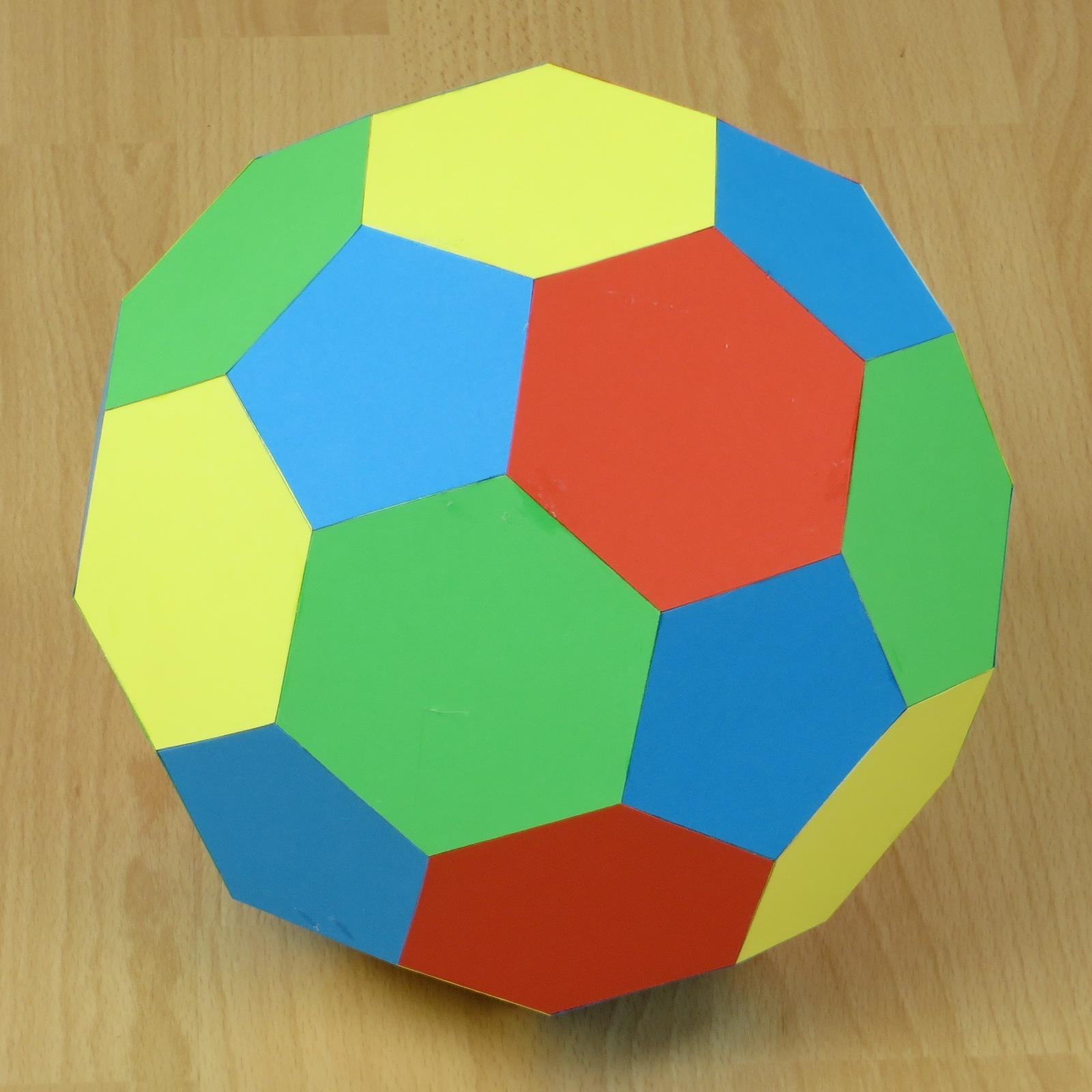 How To Make Origami Soccer Ball Paper Truncated Icosahedron Soccer Ball Or Football